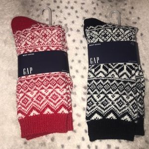 Ladies cozy  Gap boot socks